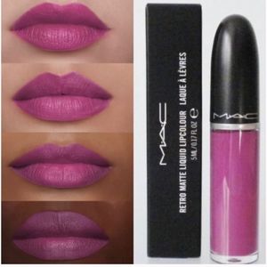 MAC RETRO MATTE LIQUID LIPCOLOUR- SLIPPER ORCHID